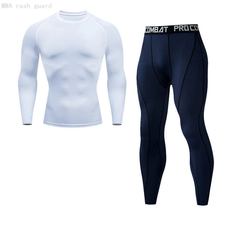 Мужская одежда на осень и зиму спортивная топ рубашка леггинсы однотонный