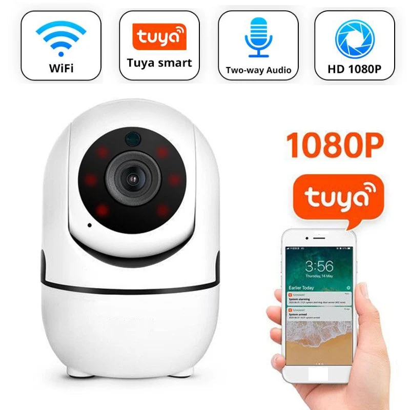 Дешевая мини Wi-Fi IP-камера HD Беспроводная комнатная камера ночного видения