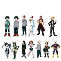 hot anime my hero academia key chain%c2%a0acrylic figure model keychains funny desk decorated stand sign keyring gift for woman man