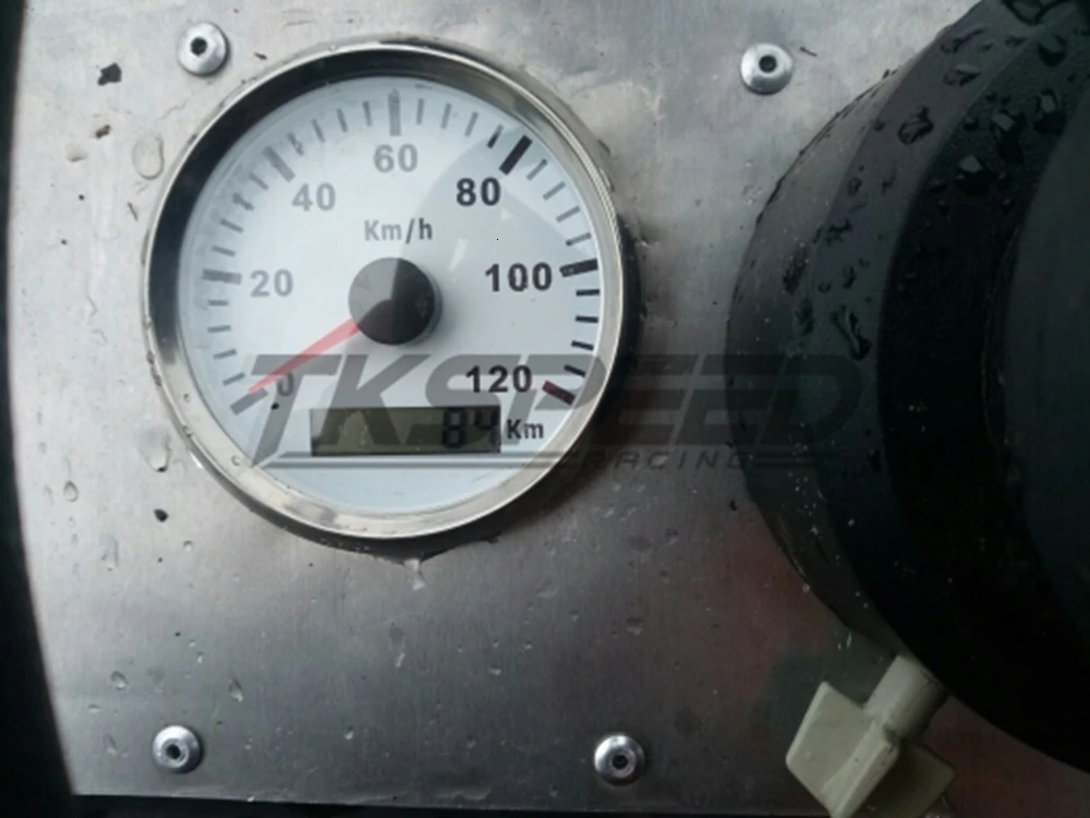 Высокое качество 85 мм 120KMH gps Спидометр цифровой датчик нержавеющей стали для автомобиля Грузовик Лодка 12 В 24 В IP67 Водонепроницаемый DIY цифровой датчик