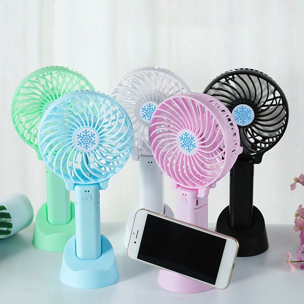 Многофункциональный Мини Портативный USB Перезаряжаемый вентилятор портативный