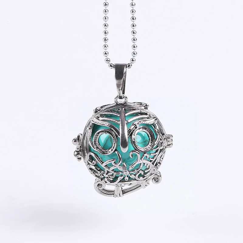 Новинка Лидер продаж ожерелье с кулоном в виде античной совы со съемной