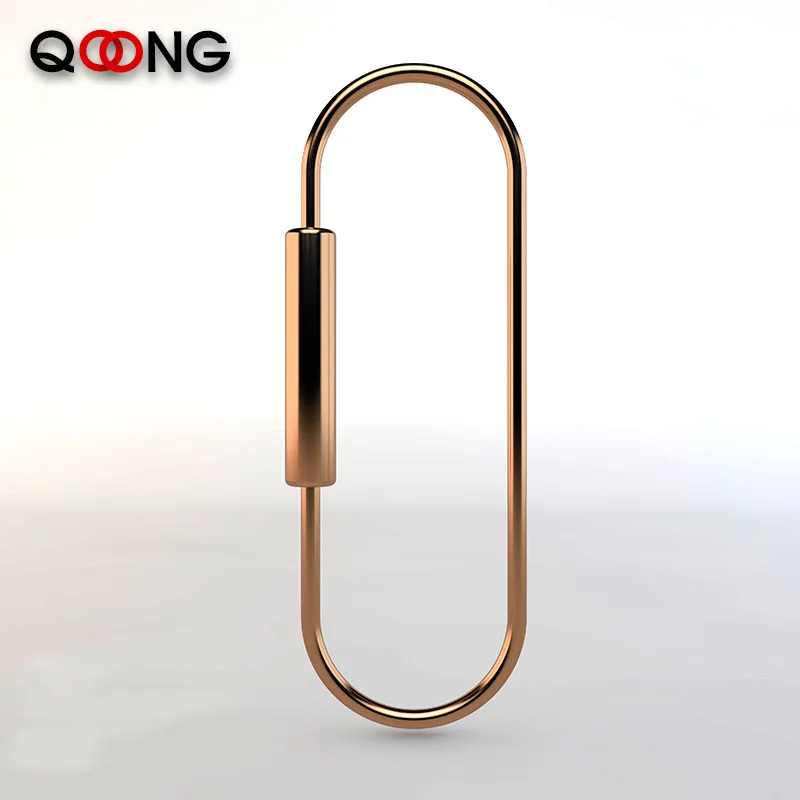 2021 Латунь Брелок с замком купера Key Организатор брелок украшения обруч ремень