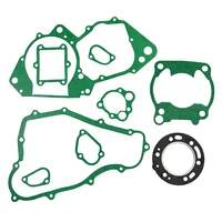 motorcycle engine crankcase covers include cylinder gaskets kit set for honda cr250r 1988 250cc