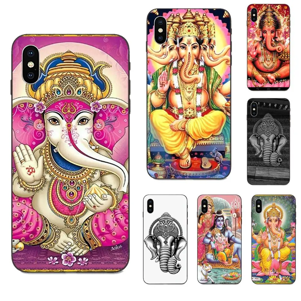 Для Apple iPhone 4 4S 5 5S SE 6 6S 7 8 Plus X XS Max XR Мягкий чехол из ТПУ для Ganesha The indu God Ganesh
