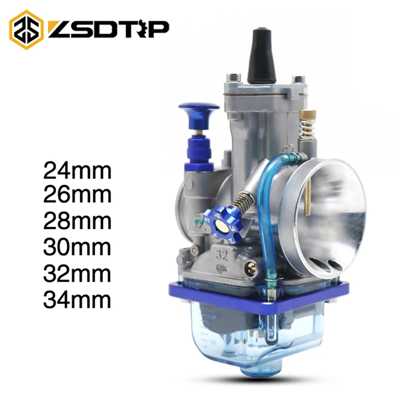

ZSDTRP PWK 24 26 28 30 32 34mm Carburetor Racing carb For 4T Motorcycle ATV Quad Go Kart Buggy Dirt Bike scooter Motocross