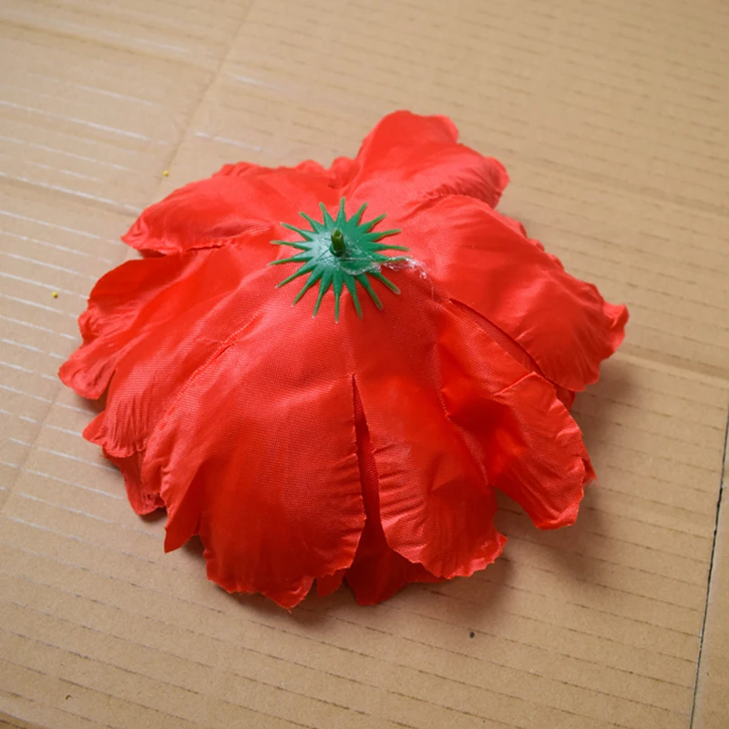 Искусственный цветок пиона с полюсом головной убор реквизит для танцев