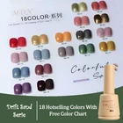 Modengni 18 шт. блестящие набор гель-лаков для ногтей нужно праймер для ногтей Полупостоянный УФ Led гель ногтей, УФ базовый слой Гель-лак коллекция 15 мл