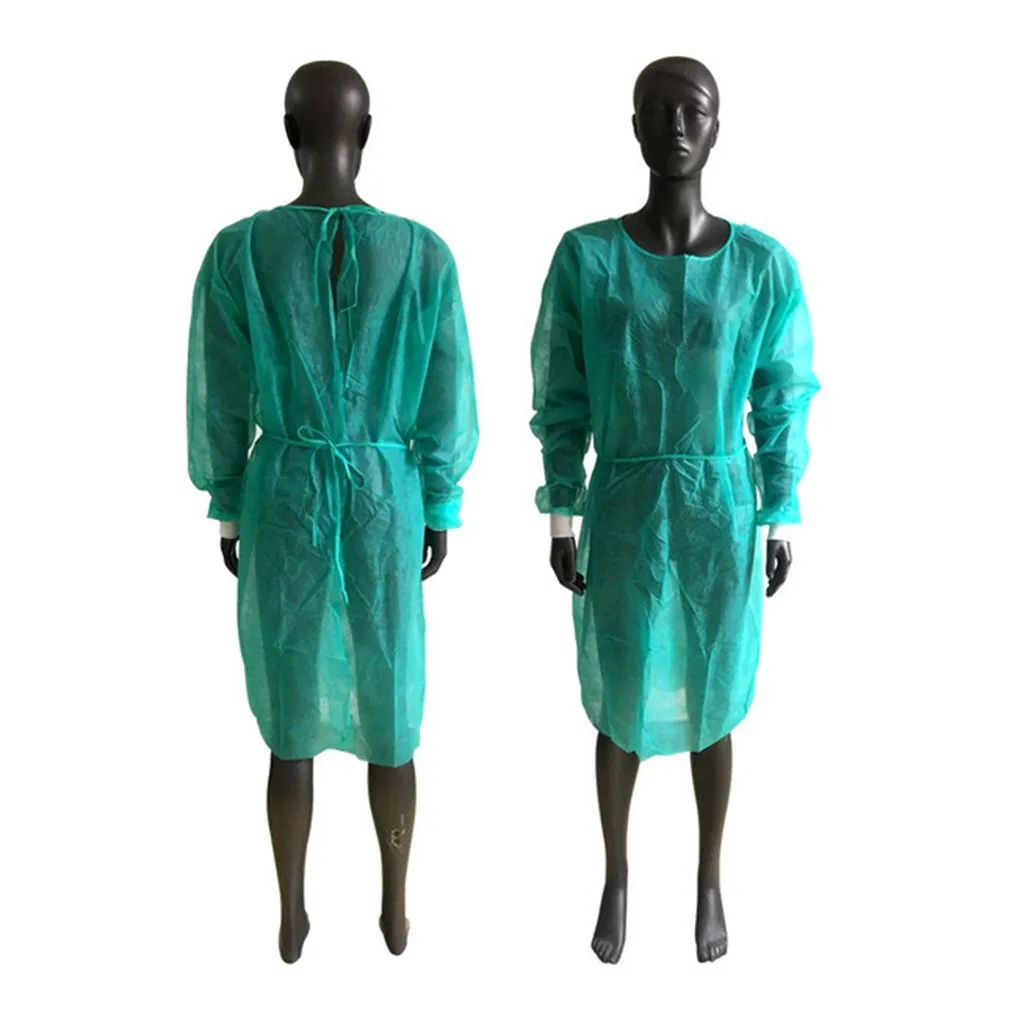 

Disposable Protection Gown Home Outdoor Protective Isolation Clothing for Outdoor Cycling Anti-fog Anti-particle