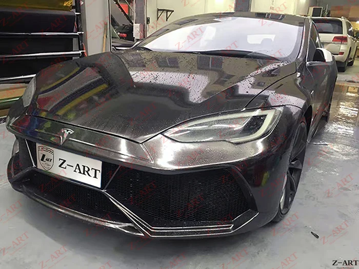 Z ART модернизации тюнинг пакет для Tesla модель S 2013 2016 корпус обтекаемой формы