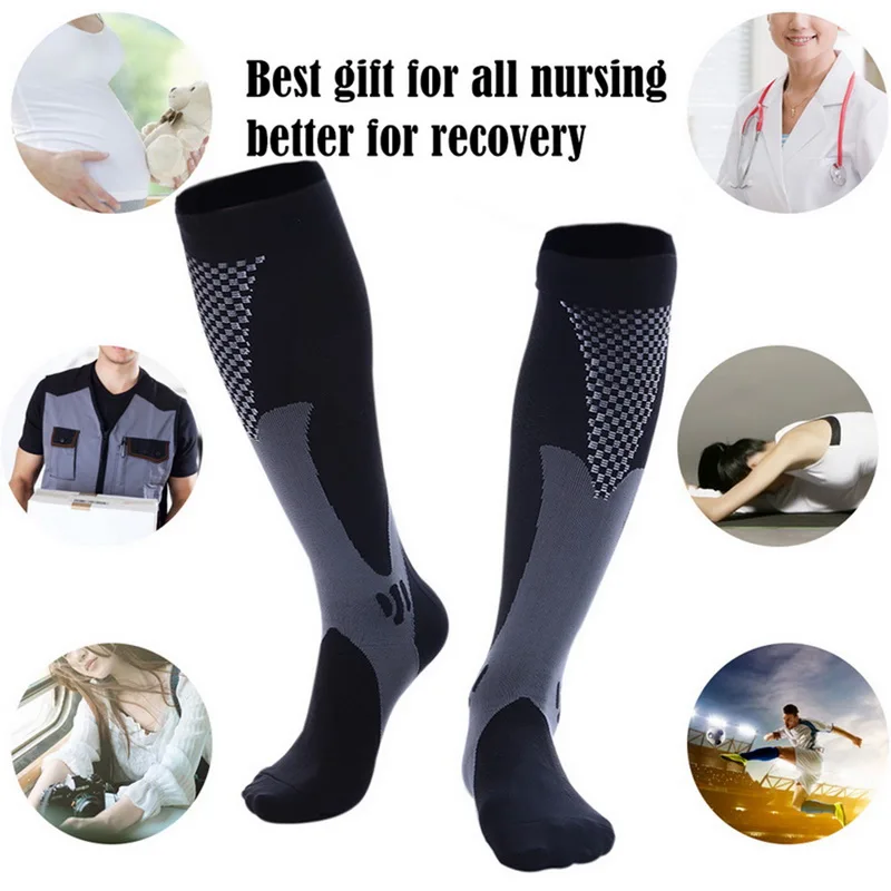 SFIT Компрессионные гольфы для бега Chaussette Футбол Баскетбол Велоспорт Homme носки для спорта на открытом воздухе мужские велосипедные носки