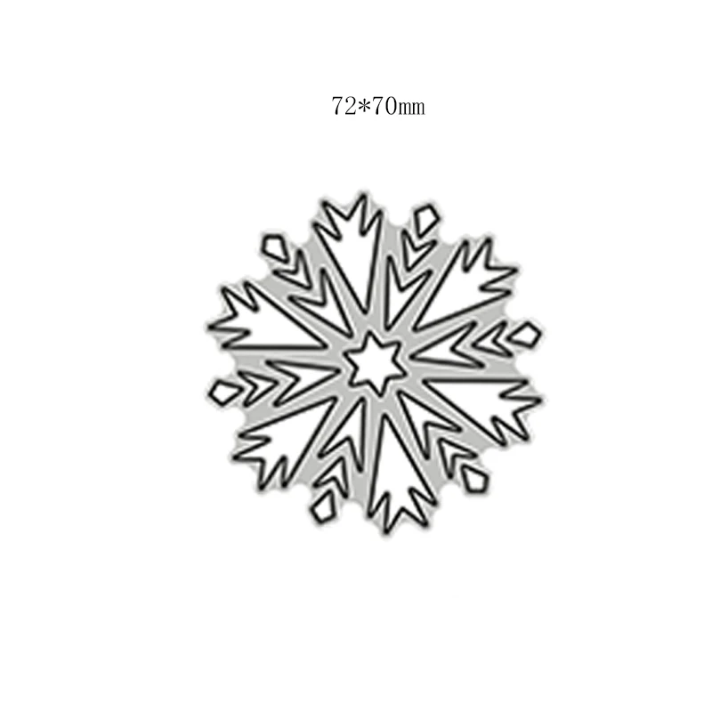

New Delicate Winter Snowflake Shape 2020 Metal Cutting Dies for DIY Scrapbooking and Card Making Decor Embossing Craft No Stamps