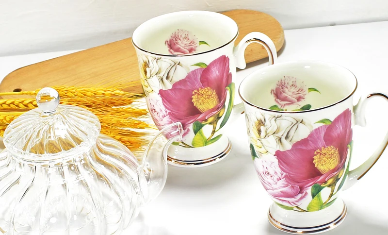 3pcs set pumpkin glass tea pot and bone china espresso cup taza coffee gift dispenser for service a cafe | Дом и сад
