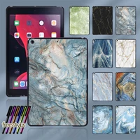 for apple ipad 8 2020 8th generation 10 2 inch tablet hard shell case marble series pattern plastic case