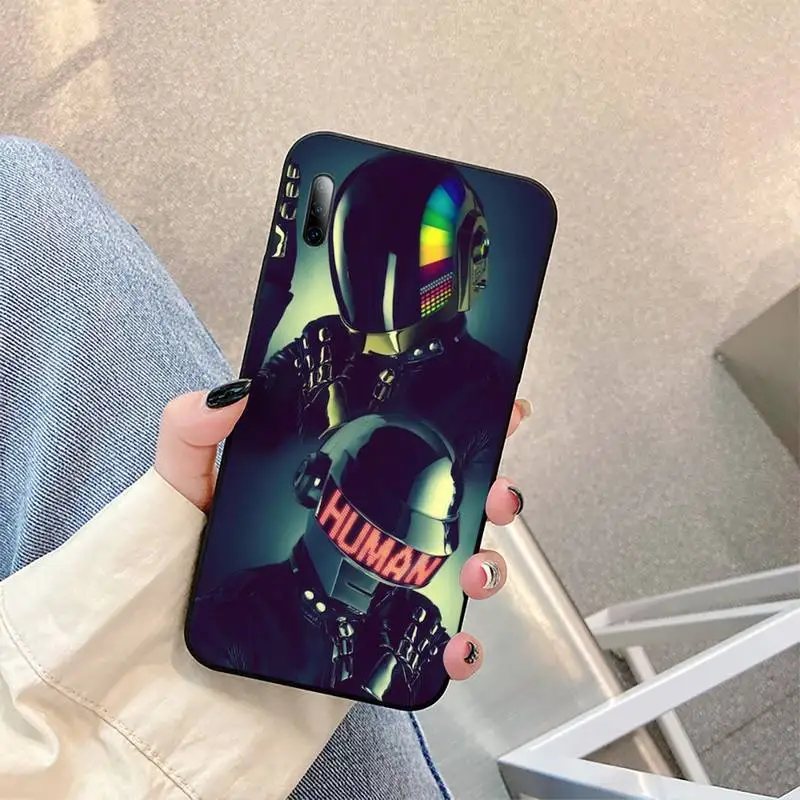 

Daft Punk DJ Music Silicone Phone Case For Redmi Note 10 8 9 K20 6 5a promaxCover Fundas Coque