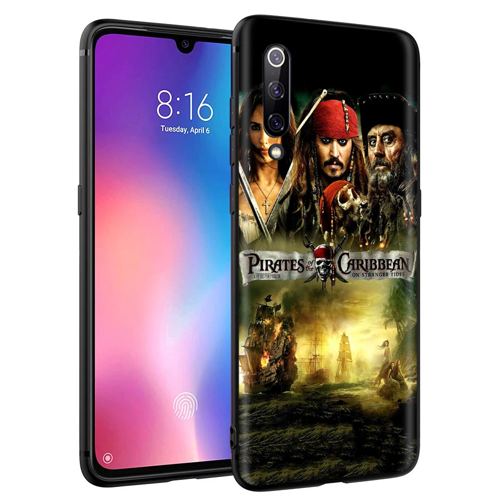 Чехол Пираты Карибского моря для Xiaomi Redmi Note 4 4x 4a 5 5a 6 8 8A MI 9 9s 10 8T K30 Pro Max Lite Plus |