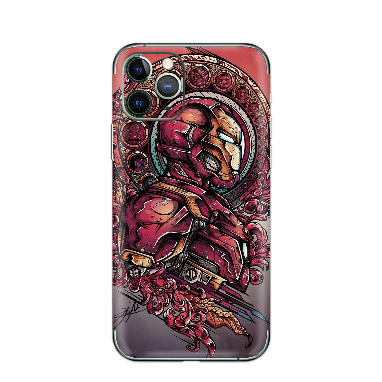 3D рельефная задняя пленка для iPhone XS XSMAX X XR 7 8 Plus 6 6S Plus Защитная пленка для телефона с рисунком капитана