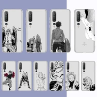 hawks coat anime my hero academia phone case for redmi note 5 7 8 9 10 a k20 pro max lite for xiaomi 10pro 10t