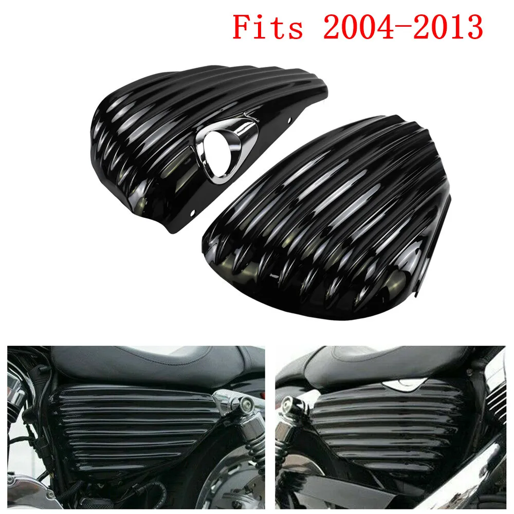 Боковая Крышка батарейного отсека мотоцикла черный обтекатель для Harley Sportster