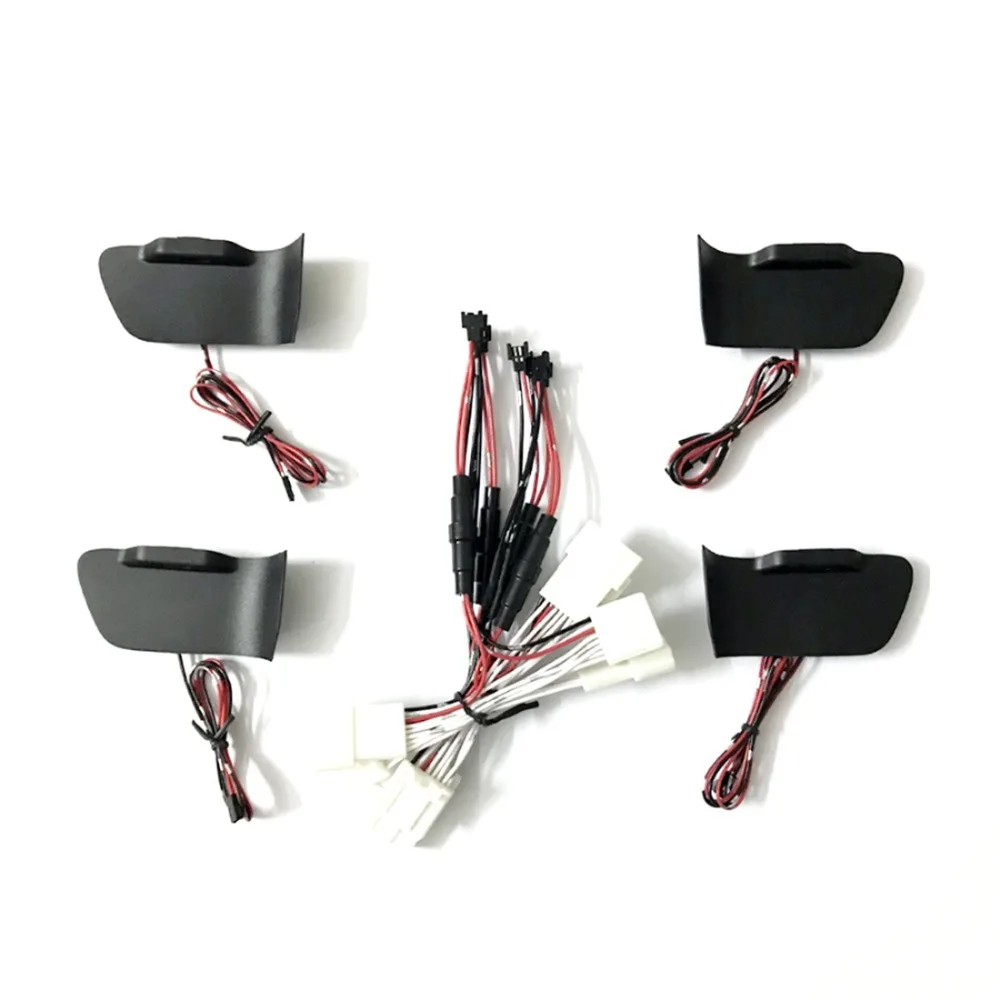 

For Toyota RAV4 2019 2020 2021 Accessories Door Bowl Atmosphere Light Interior LED Decoration Handle Cover