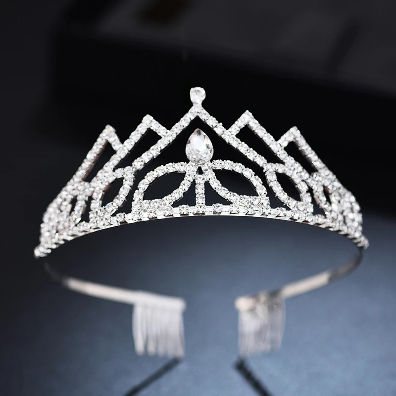 Свадебная большая корона свадебные хрустальные тиары и короны женские Украшения