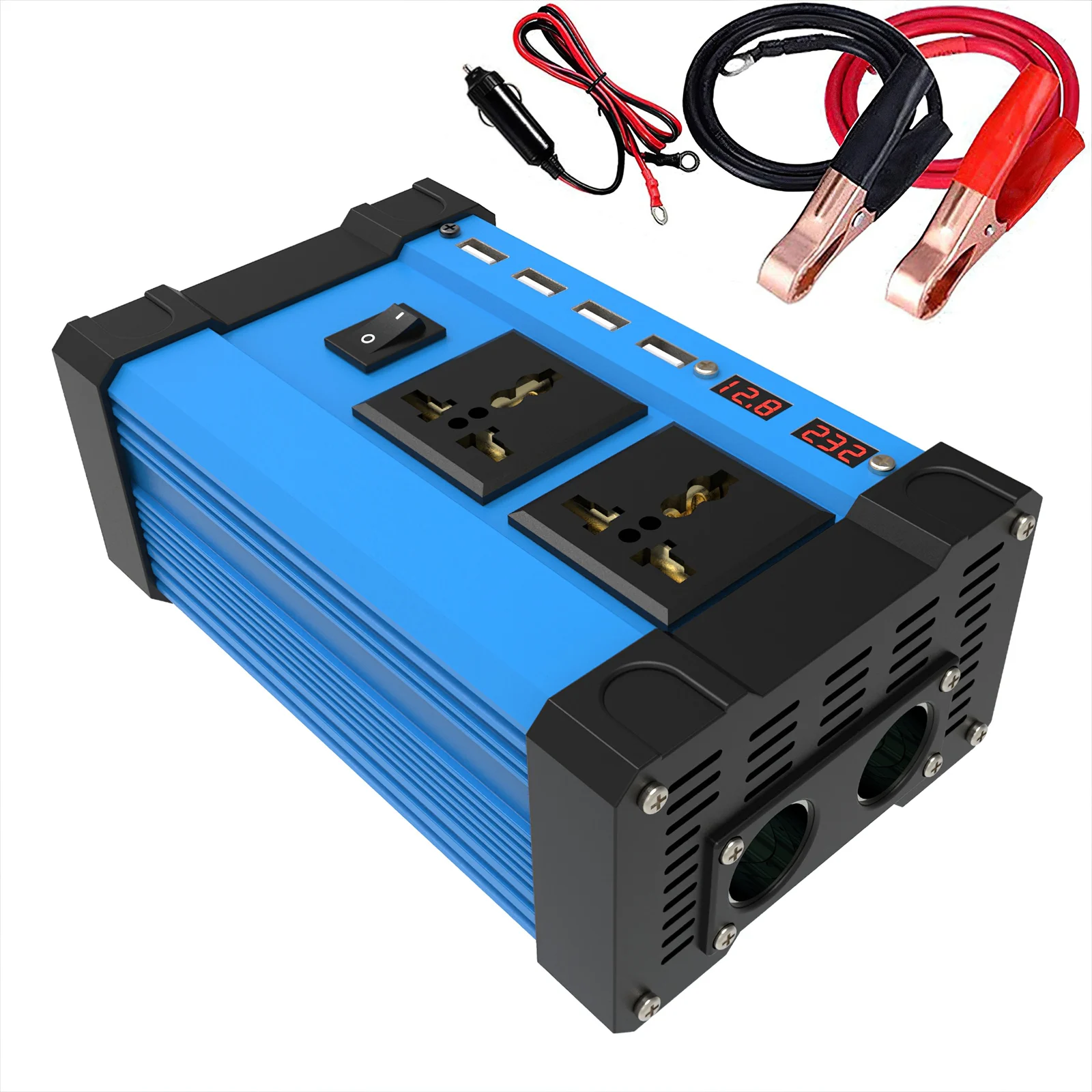 Portable Convenient Modified Sine Wave Inverter Simple Exquisite Practical Cross Border for Outdoor Indoor Truck Car | Автомобили и