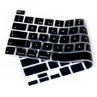 Чехол для клавиатуры MacBook Pro M1 13, A2338, A2251, A2289 2021, для MacBook Pro 16, 2019, A2141, силиконовый, с испанской раскладкой, версия для США