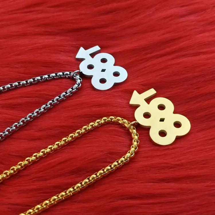 Колье JUCHAO в стиле хип-хоп для мужчин и женщин бижутерия со вставкой виде богатого