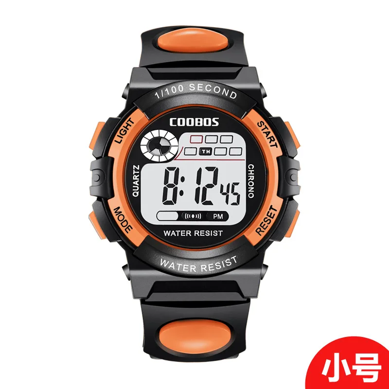 

100pcs / lot children's watch multi function colorful student electronic watch