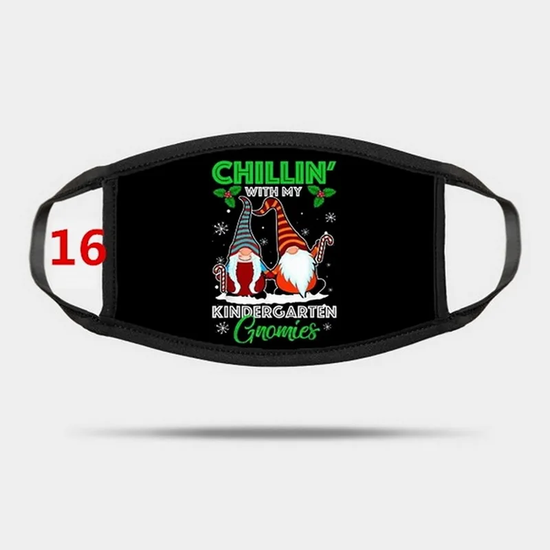 1 шт. женское лицо для рождественского лица пылезащитный маскарилья Косплей