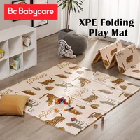bc babycare thicker foldable baby play mat xpe waterproof soft floor playmat educational activitys games crawling carpet non tox