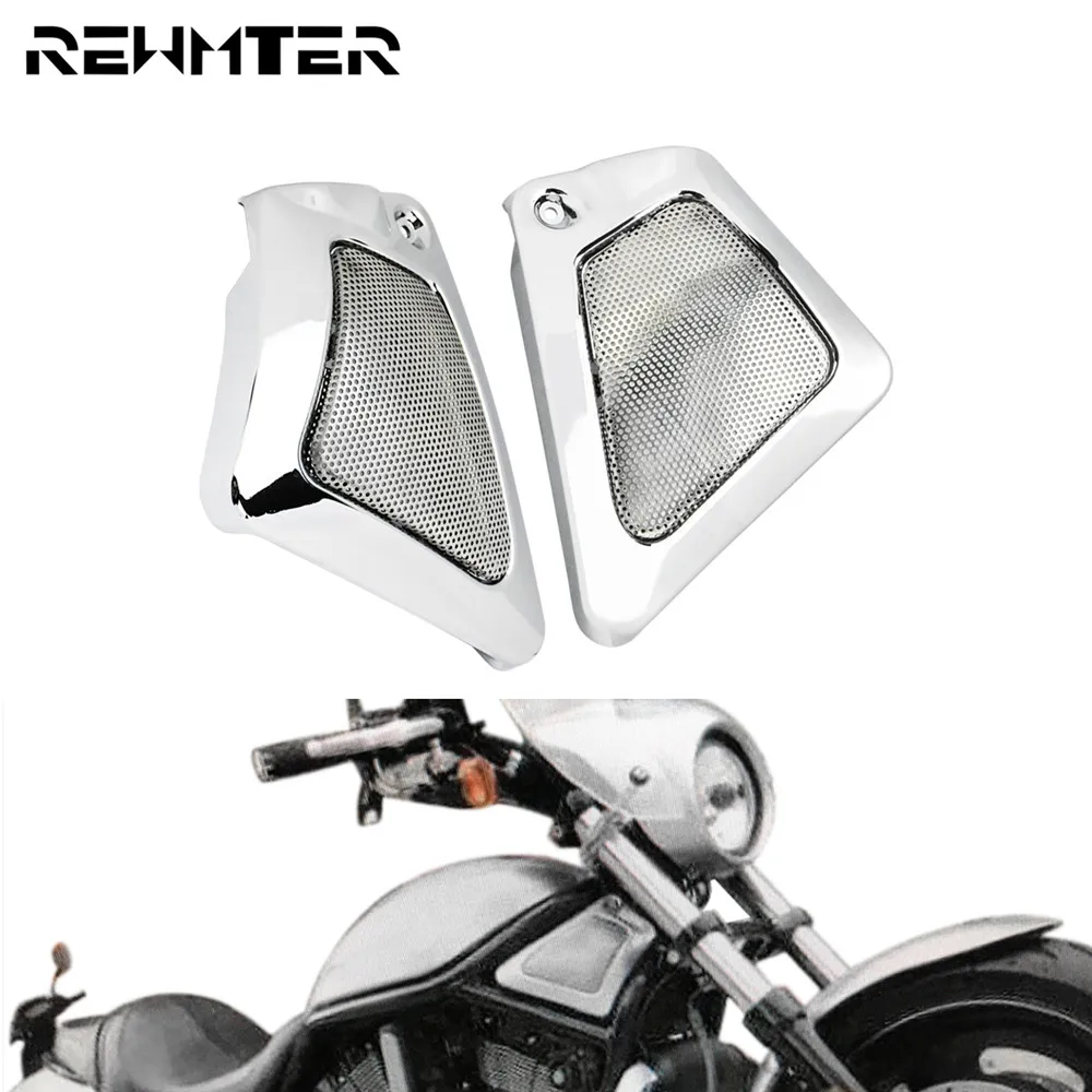 Крышка воздухозаборника мотоцикла боковая крышка корпуса Airbox Хромированная