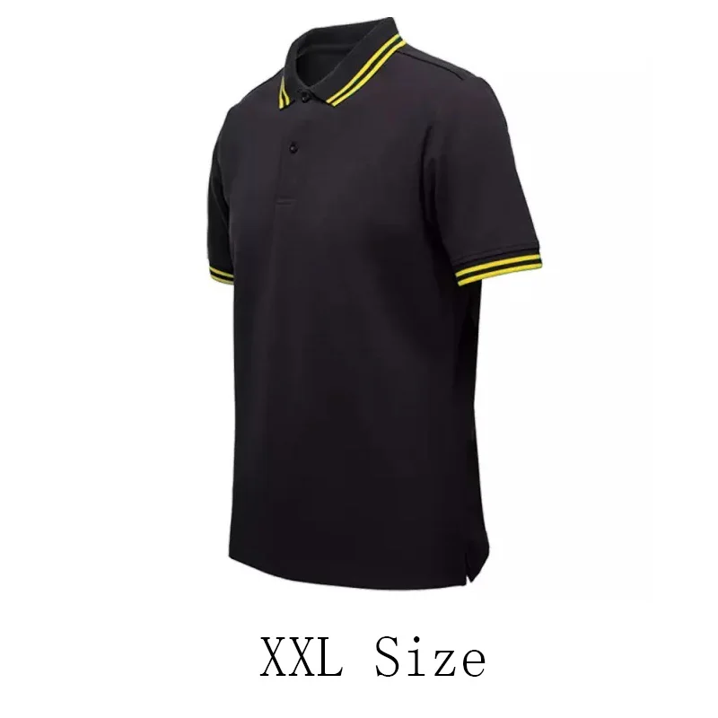 Black XXL Xiaomi 90 забавная Мужская модная трендовая Классическая рубашка поло с отворотом и коротким рукавом классная шелковистая летняя одежда хлопковая рубашка для отдыха на открытом воздухе - Цвет: Black XXL