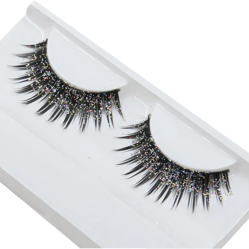 Новые Модные накладные ресницы 1 пара нагруженных накладных ресниц для ночного