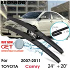 Автомобильный стеклоочиститель лобовое стекло стеклоочистителя подходит J крюк лезвия аксессуары для TOYOTA Camry 24 