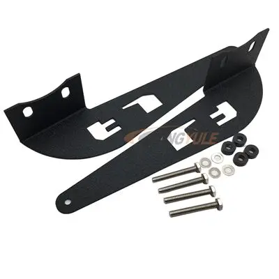 2pcs bracket Матовый черный потолочный светильник на кронштейнах для Toyota для FJ Cruiser 5" изогнутый светодиодный светильник, монтажные кронштейны 07-14 - Цвет: 2pcs bracket
