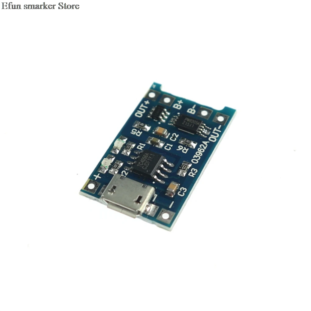 5 шт. KJ276 Micro USB в 1A 18650 TP4056 модуль зарядного устройства литиевой батареи зарядная