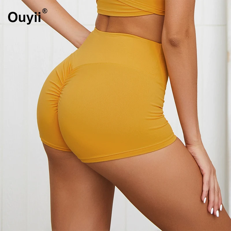 Новинка Высокая талия бесшовные шорты для спортзала женщин Спорт Фитнес Йога