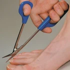 Ножницы для отодвигания кутикулы ногтей, триммер для удаления омертвевшей кожи, пинцет для кутикулы на ногтях, триммер из нержавеющей стали, инструменты для педикюра