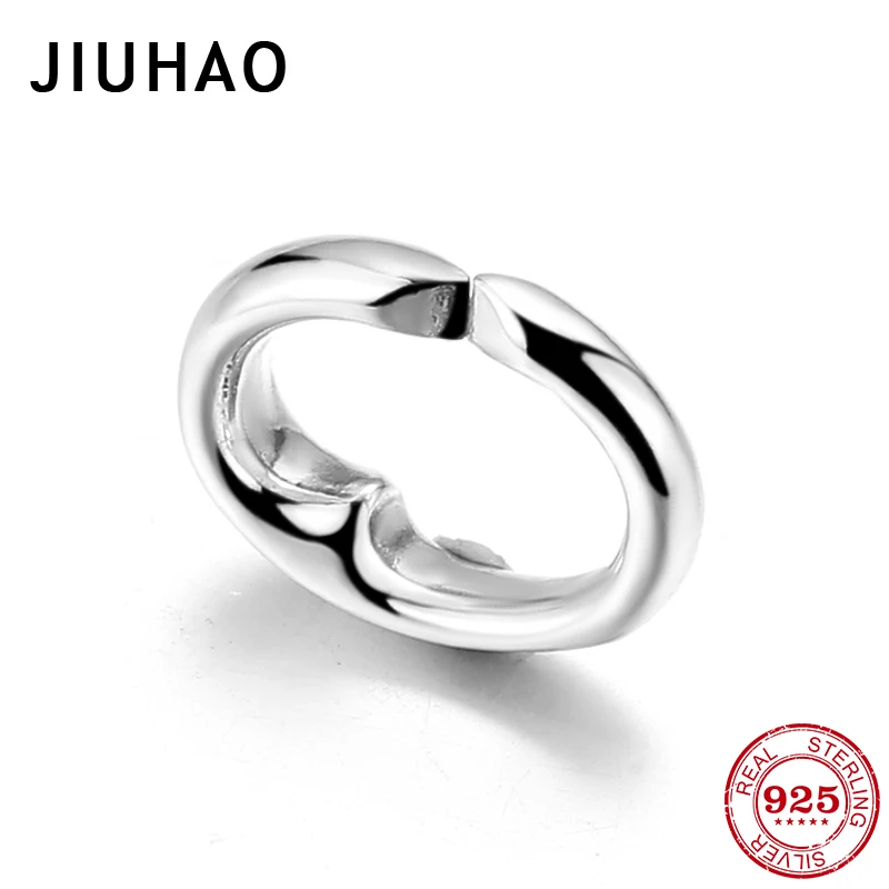 Браслет из стерлингового серебра 925 пробы с круглыми бусинами резиновый браслет