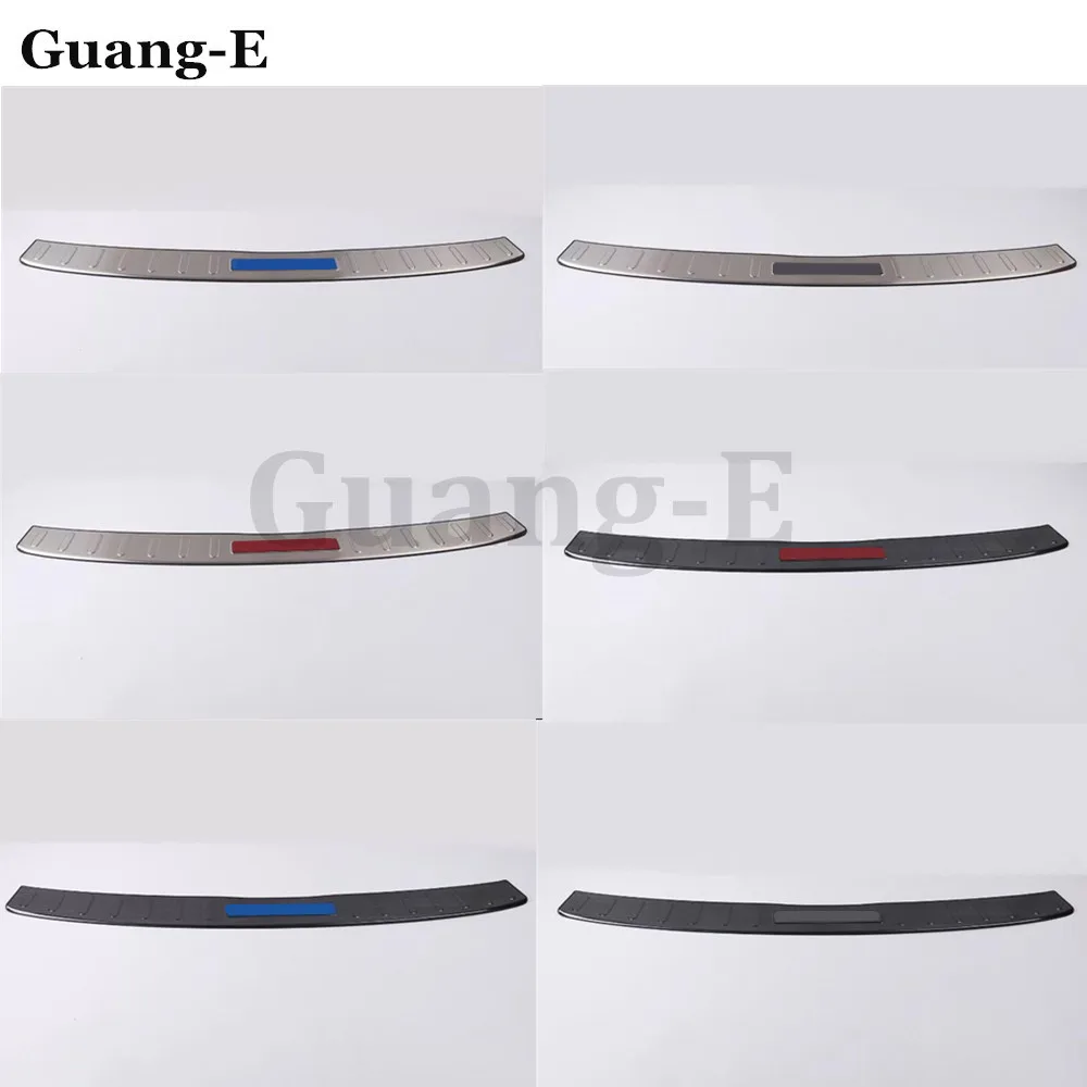 Стайлинг кузова автомобиля Задняя Крышка багажника накладка внешнего бампера
