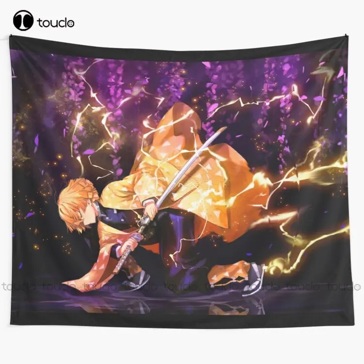 

Kimetsu No Yaiba Tapestry Giant Wall Tapestry Tapestry Wall Hanging For Living Room Bedroom Dorm Room Home Decor Wall Covering
