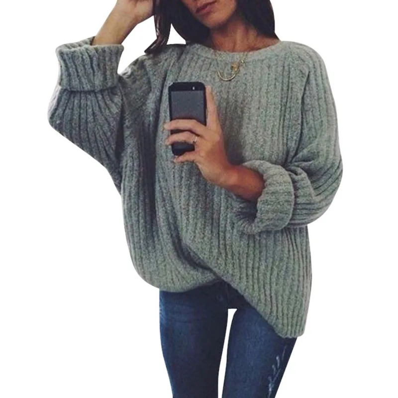 CALOFE 2019 Осенний женский свитер зимний корейский пуловер ярких цветов с длинным