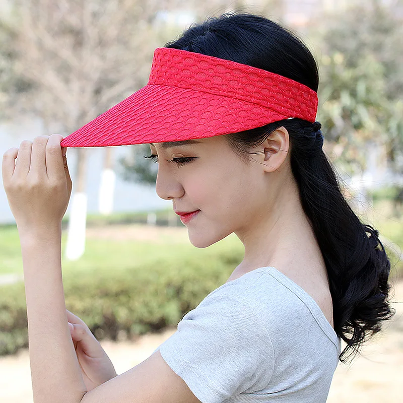 Шляпа Женская однотонная с козырьком повседневная регулируемая повязка на