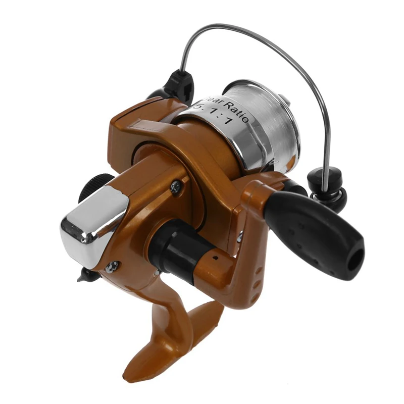 2 комплекта телескопическая удочка форма ручки Портативный 1 м + катушка ниток