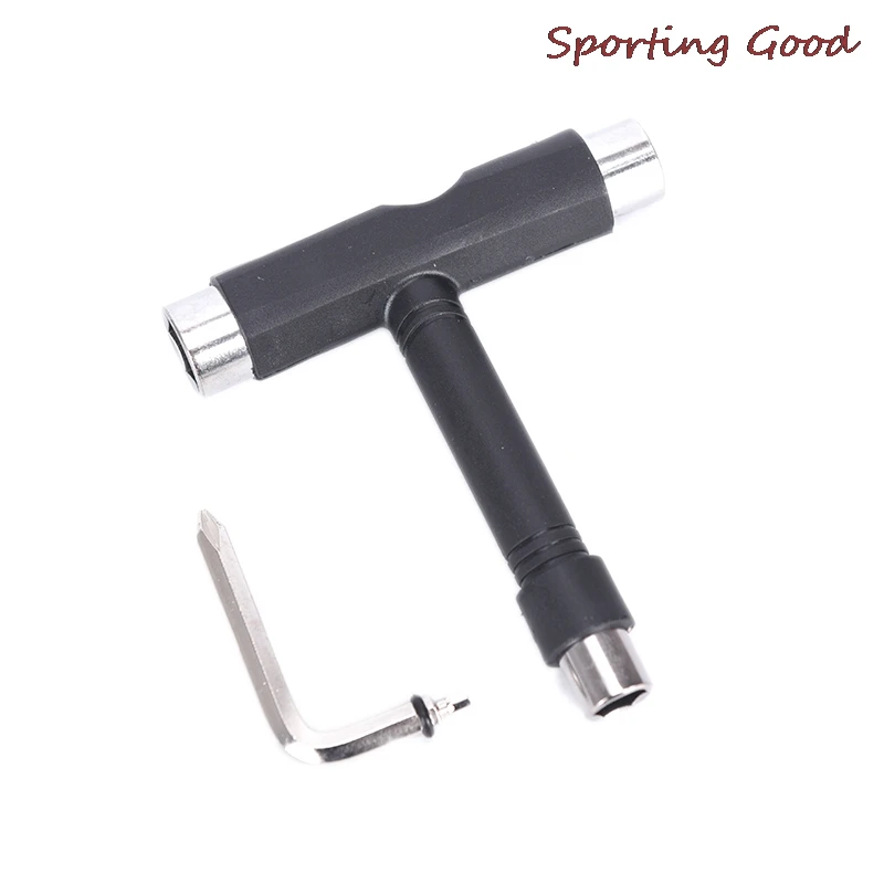 

Multifunctional Skateboard Tool Scooter Longboard T Shape Wrench Nuts Adjusting Tool Skate T-shape Adjustment Equipment