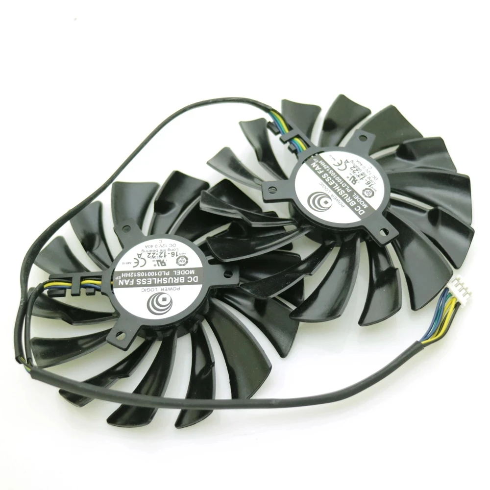

PLD10010S12HH 95mm 4Pin VGA Fan For MSI GTX1070 GTX1060 Graphics Card Fan