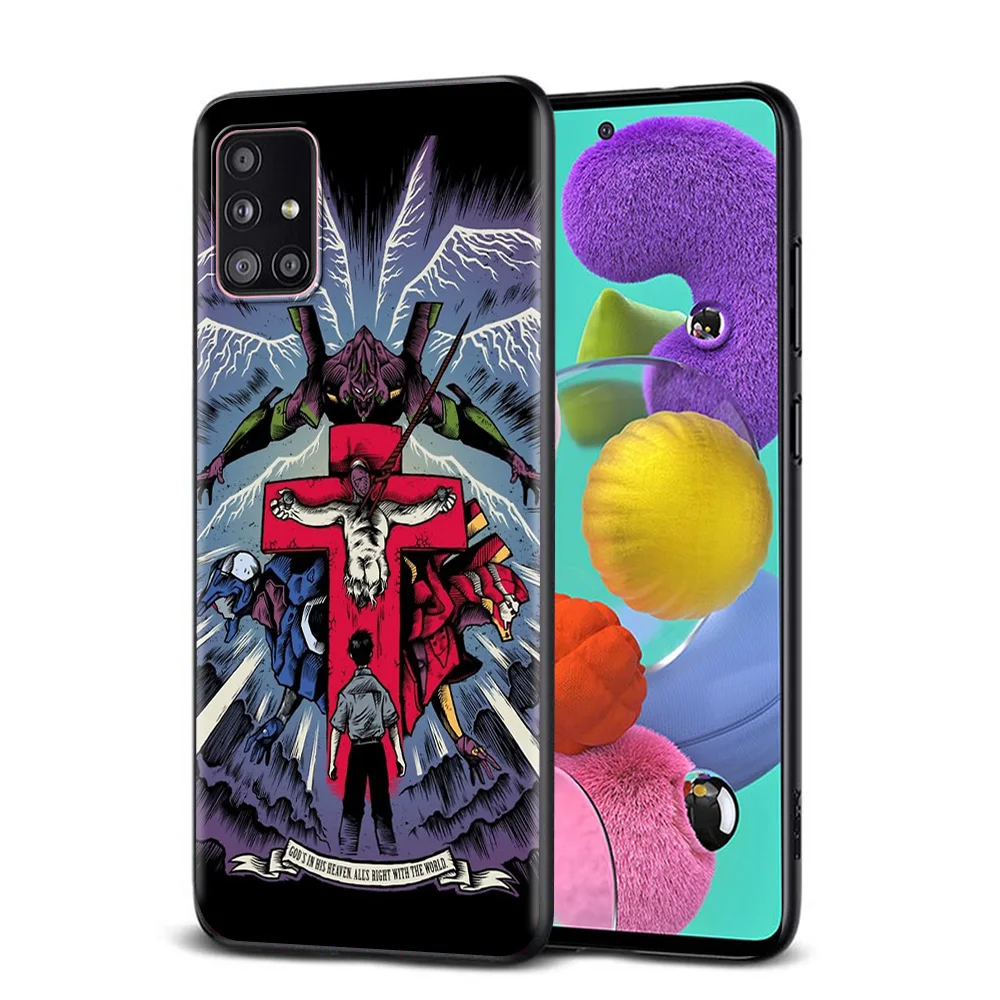 

Phone Shell For Samsung A51 A71 A52 A91 A72 A02s A02 EVA Misato Case for Galaxy A42 A41 A32 A31 A21s A21 A12 A11 A01 Fundas