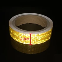 bike body reflective stickers reflective safety warning conspicuity reflective tape film sticker light bar bicycle access