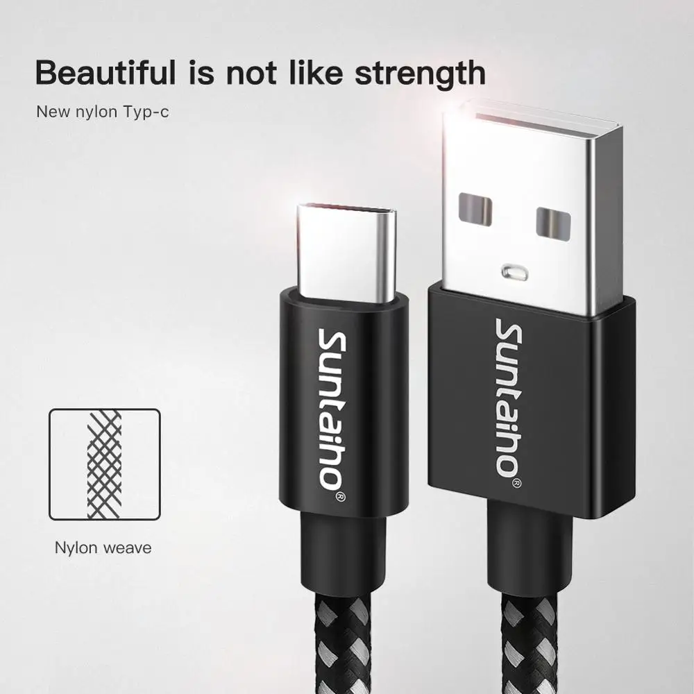 Кабель USB type c 3 м для быстрой зарядки samsung Note 10 Pro J4 Plus Galaxy A 50 Huawei Mate 30 Xiaomi|Кабели